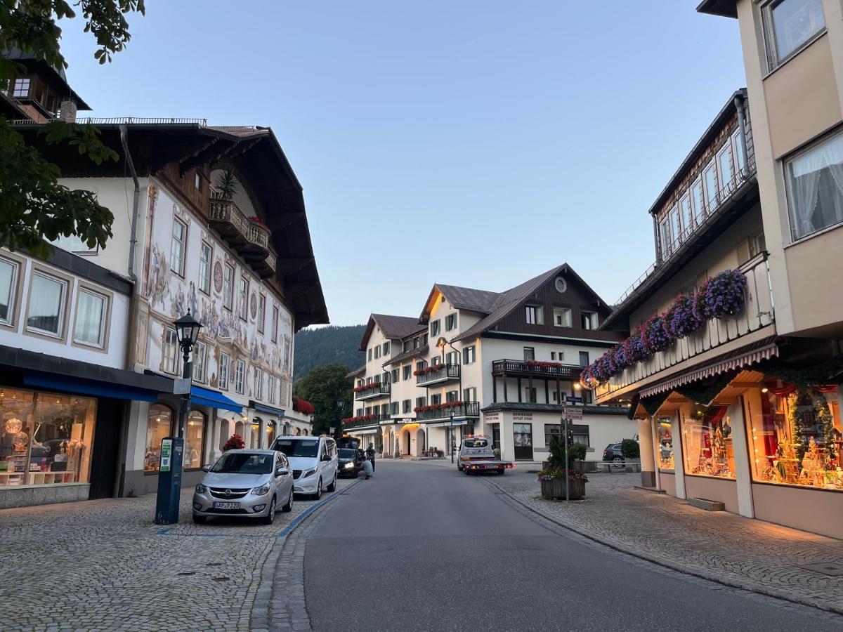 Alpina Haus Appartement Oberammergau Buitenkant foto