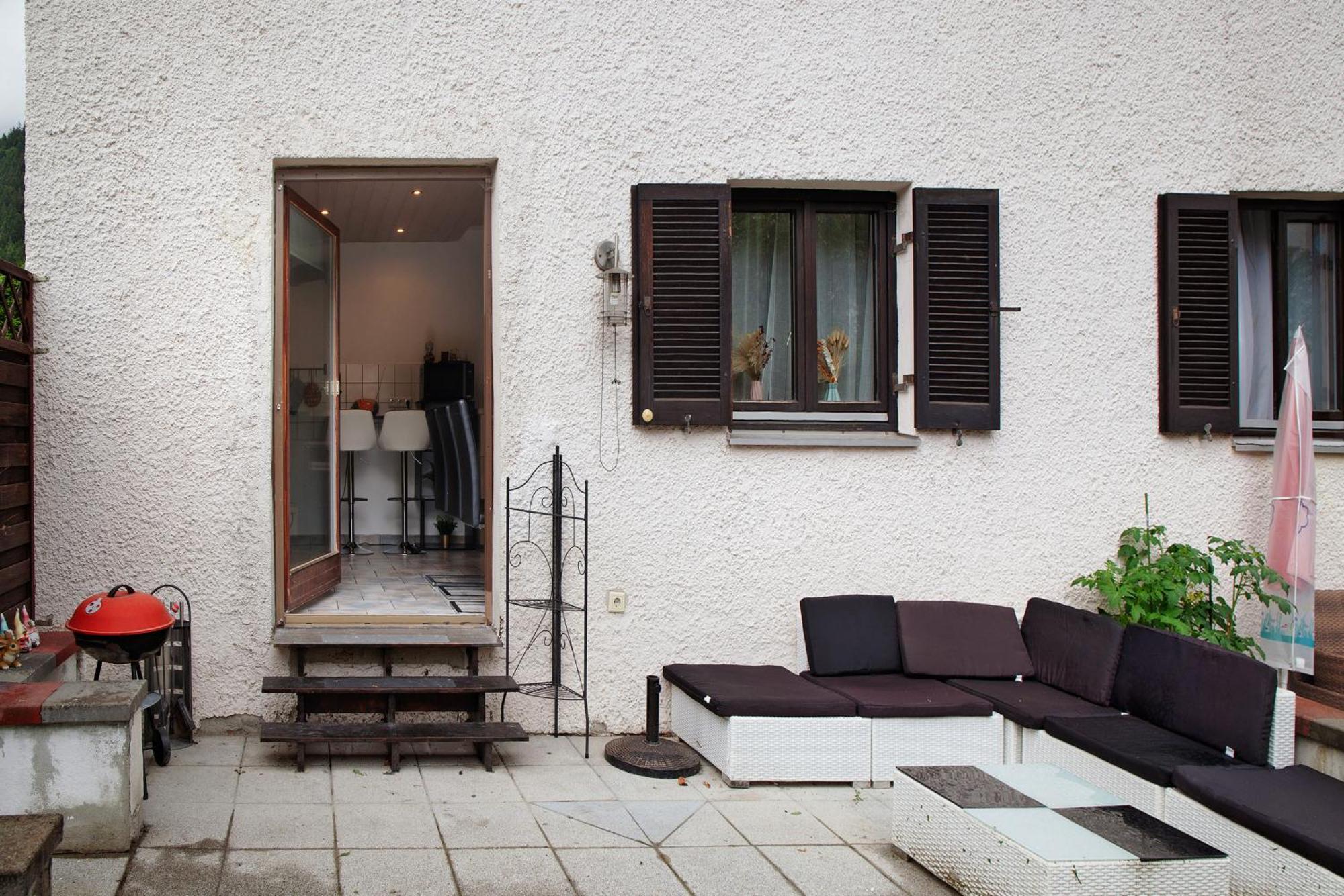 Alpina Haus Appartement Oberammergau Buitenkant foto
